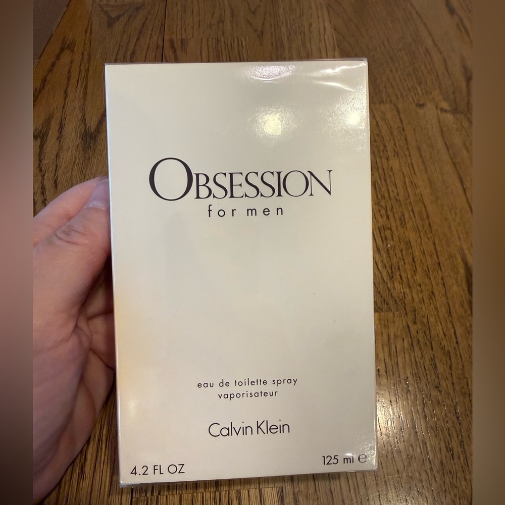 Calvin Klein Obsession for Men in Cream Box